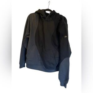 ALO Yoga | Tops | Nwt Alo Yoga Makes Waves Hoodie Vintage Black